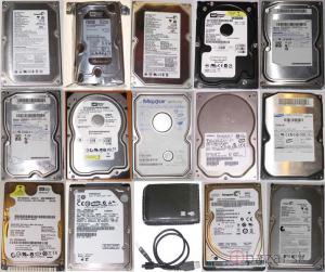 Predám 3,5" a 2,5" HDD IDE ATA aj SATA HDD, externé USB aj S