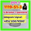 CAS 1119-51-3  Bromo-1-pentene  telegram/signal+852 65674560