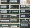 Predám pamäte pre notebook sodimm sdram, ddr, ddr2 a ddr3