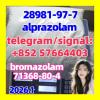 CAS71368-80-4 Bromazolam 28981-97-7 alprazolam hot sale