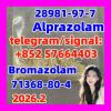 Cas 71368-80-4 Bromazolam alprazolam 28981-97-7white powder