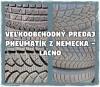 Veľkoobchodný predaj pneumatík z nemecka - lacno