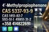 High Purity Of 5337-93-9 Yellow Liquid Oil 4-methylpropiophe