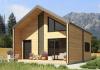 Drevená celoročná / rekreačná chata 5 × 7 m (35 m²), poschod