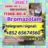 Bromazolam，71368-80-4 ，Alprazolam,28981-97-7,telegram/si
