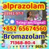 Bromazolam，71368-80-4 ，Alprazolam,28981-97-7,telegram/si