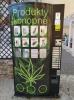 Automat s výrobkami z konopy cbd